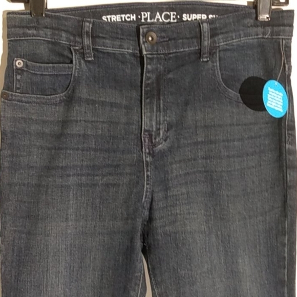THE CHILDREN'S PLACE NWT SUPER SKINNY STRETCH JEANS SIZE 14 GIRLS - Picture 2 of 11